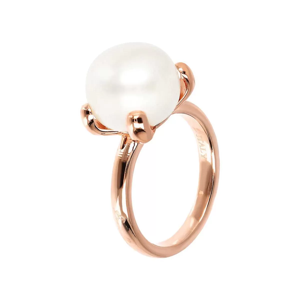 Clearance Anello Cocktail Con Perla Coltivata D'Acqua Dolce O 12/13 Mm Anelli