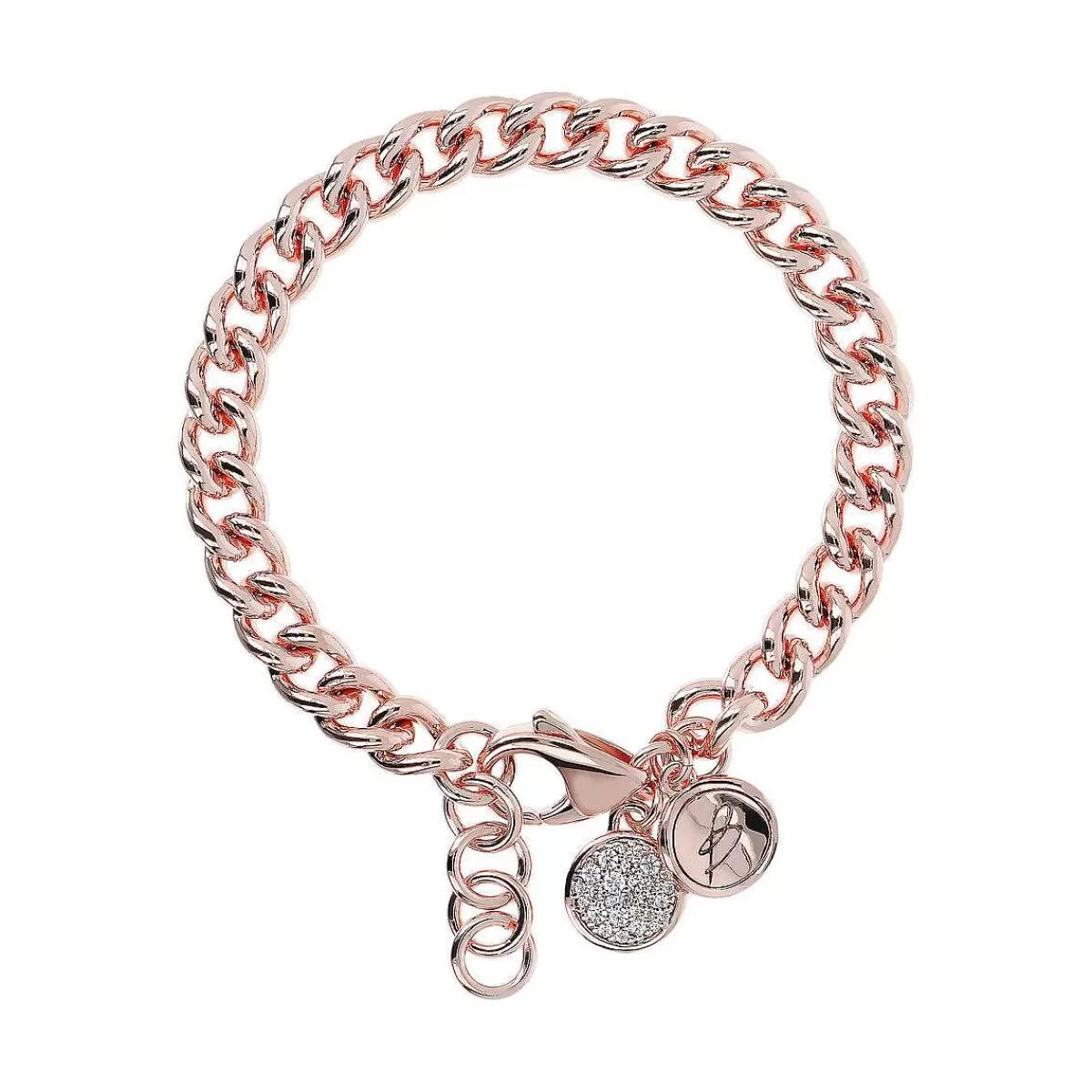 Online Bracciale A Catena Barbazzale Con Pendente In Pave Di Zirconi Bracciali