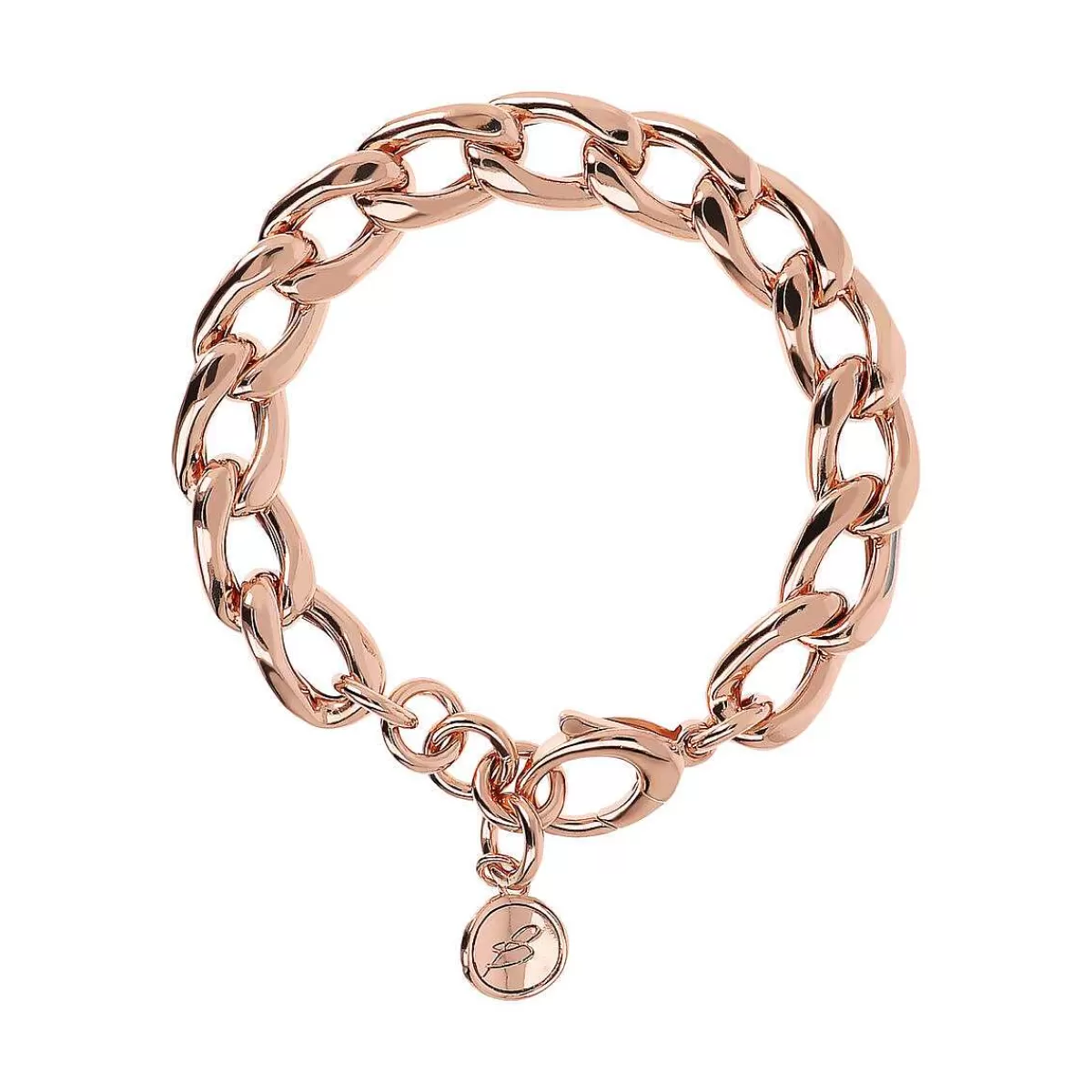 Store Bracciale Maxi Grumetta A Catena Con Taglio Diamantato Bracciali