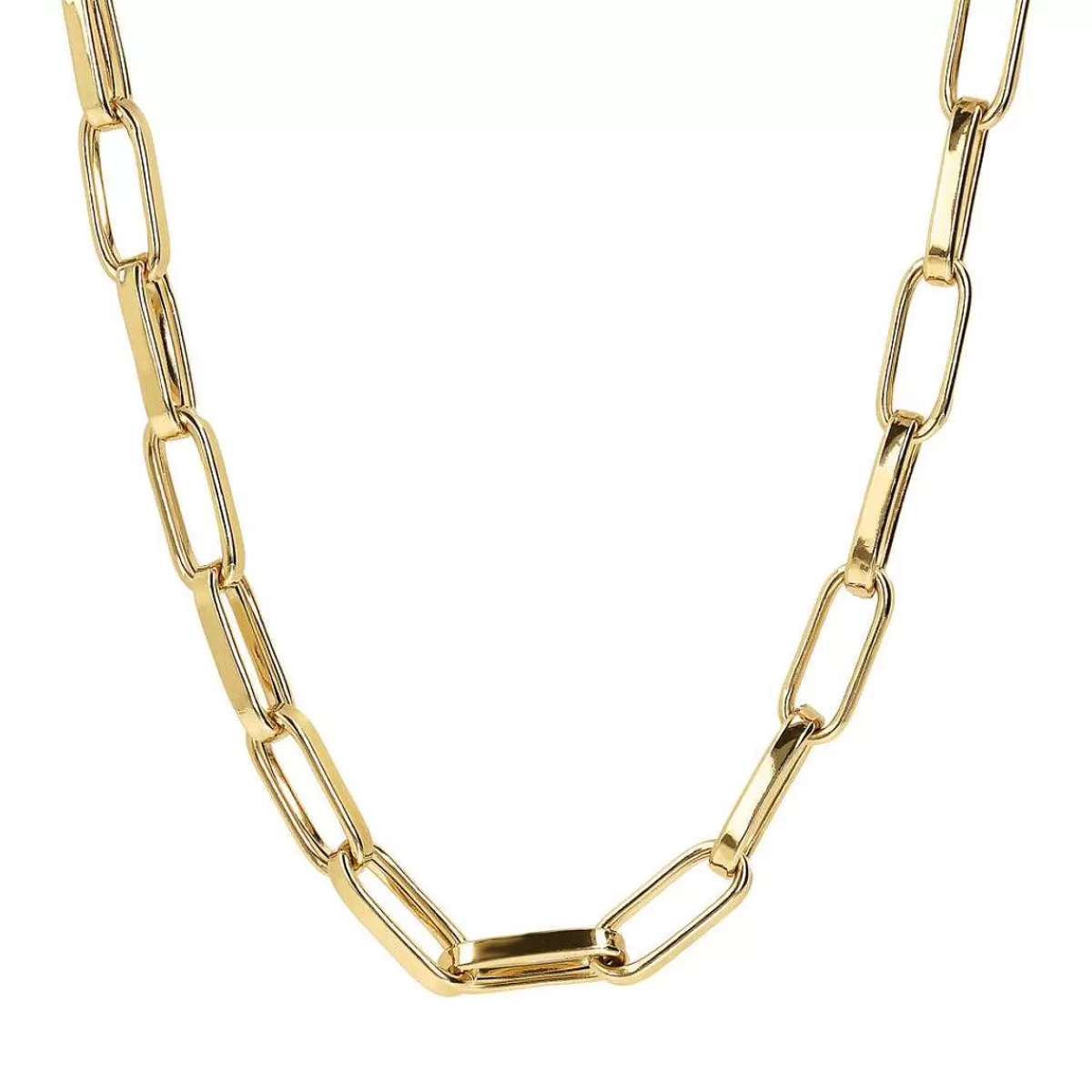Online Collana A Catena Dorata Spessa Collane