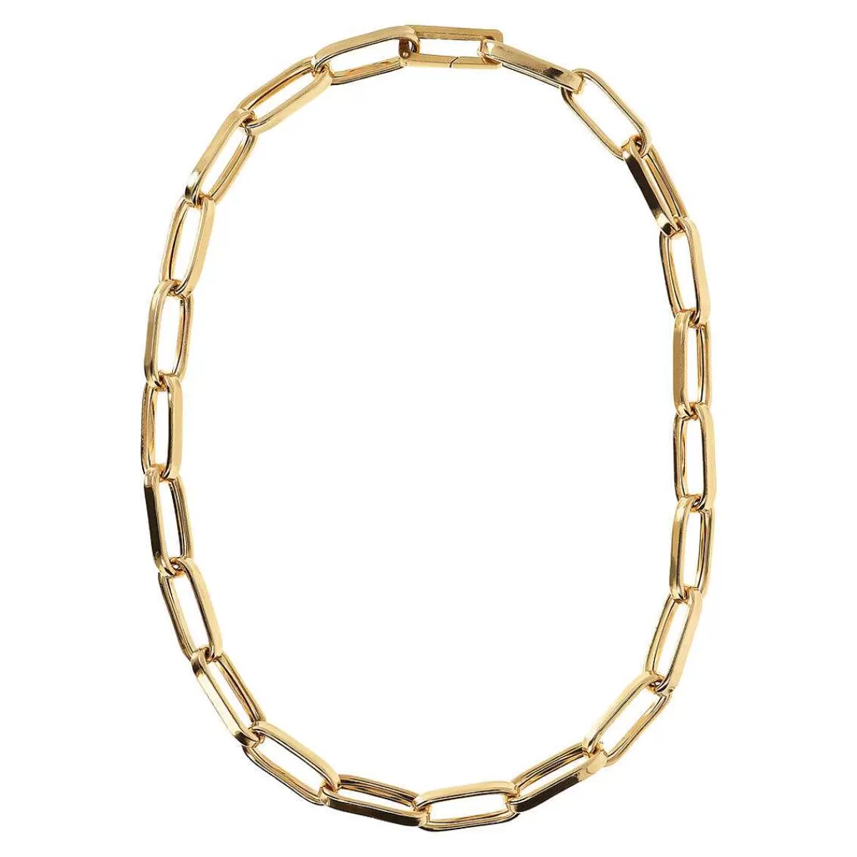 Online Collana A Catena Dorata Spessa Collane