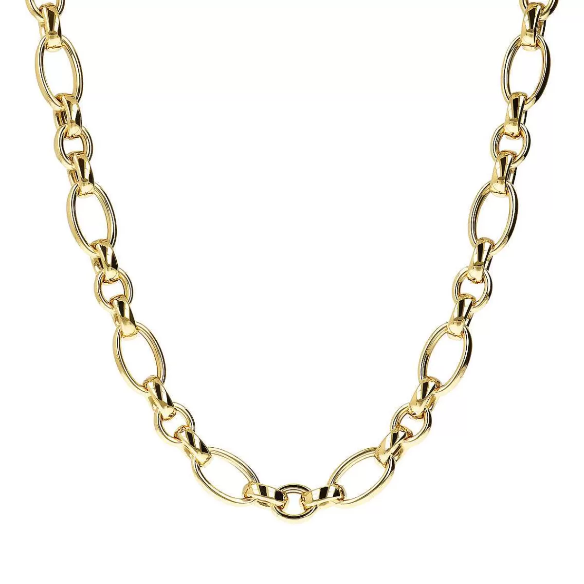 Clearance Collana A Catena Maxi Dorata Collane