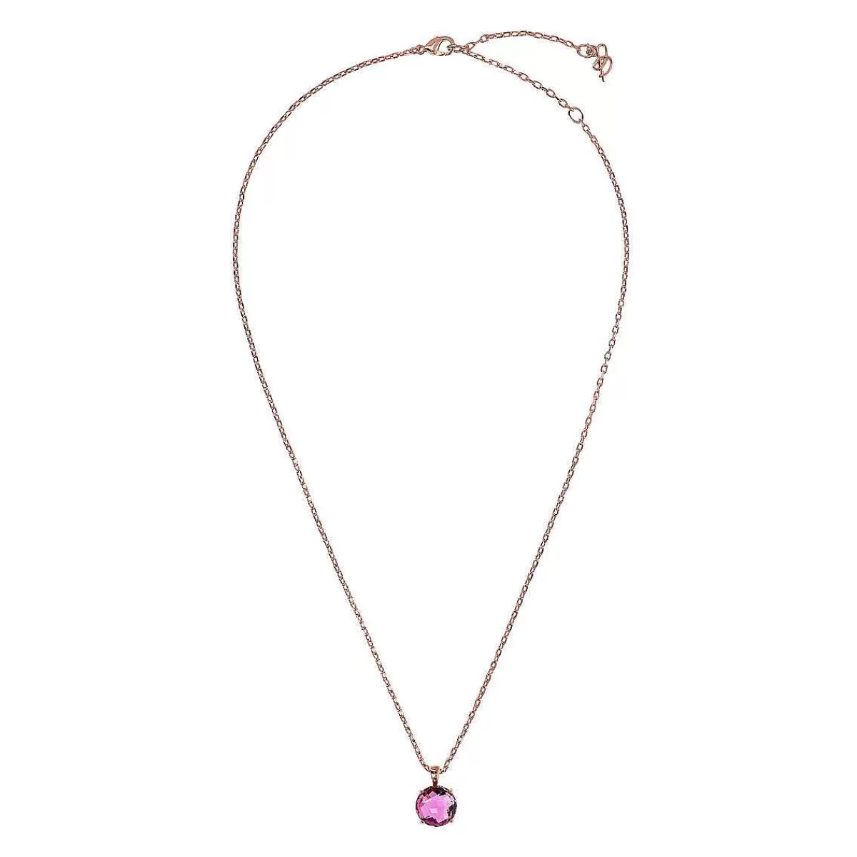 Clearance Collana A Catena Rolo Con Pendente A Prisma Con Taglio A Mosaico Collane