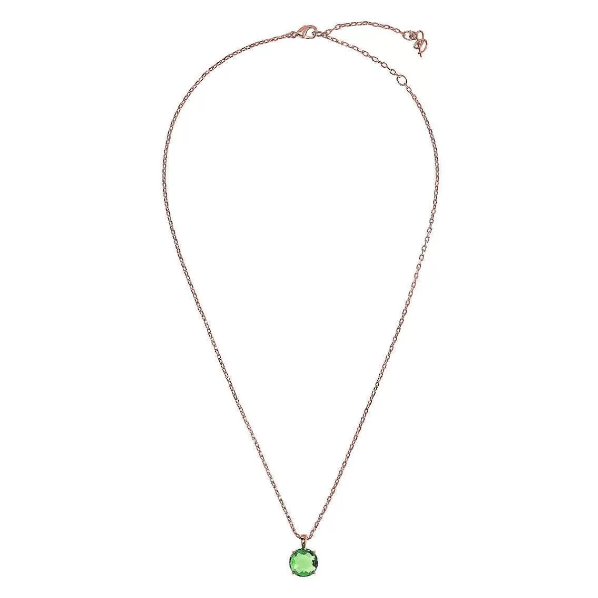 Clearance Collana A Catena Rolo Con Pendente A Prisma Con Taglio A Mosaico Collane