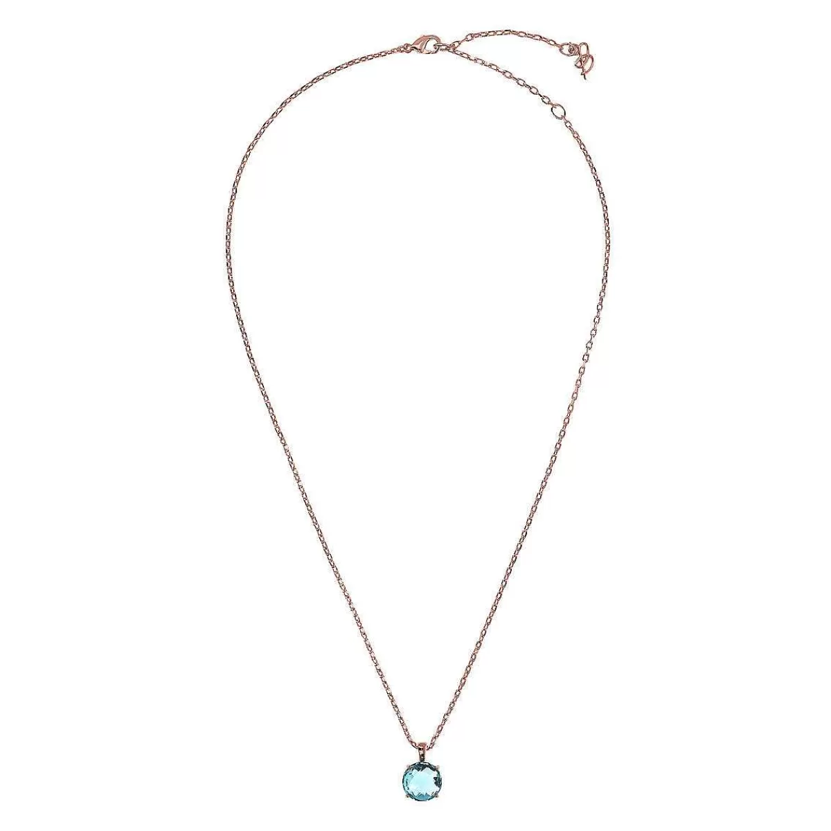 Clearance Collana A Catena Rolo Con Pendente A Prisma Con Taglio A Mosaico Collane