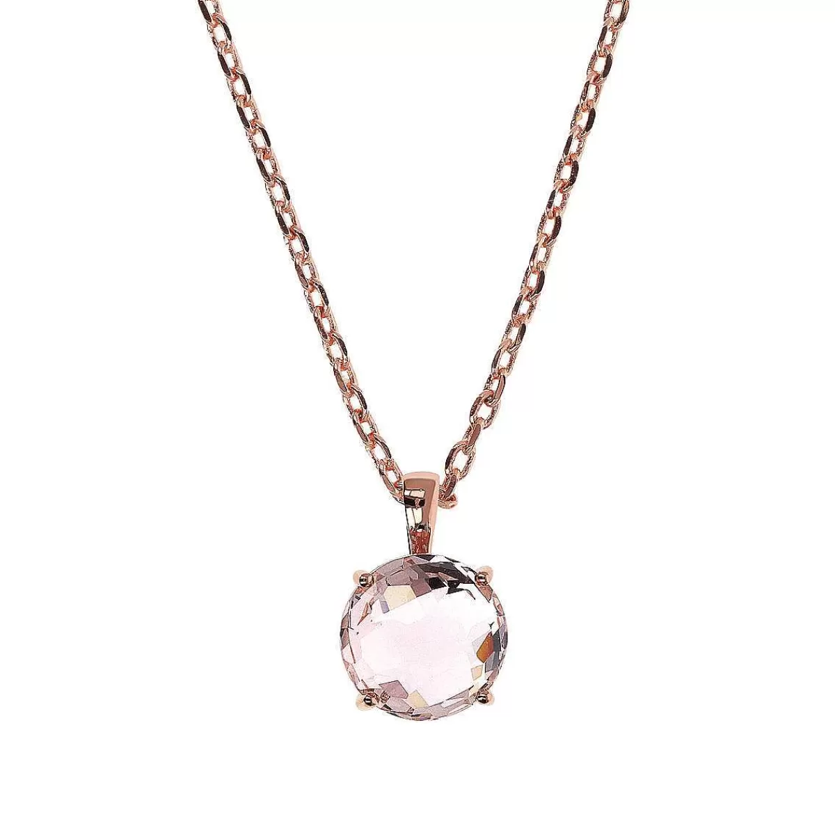 Clearance Collana A Catena Rolo Con Pendente A Prisma Con Taglio A Mosaico Collane