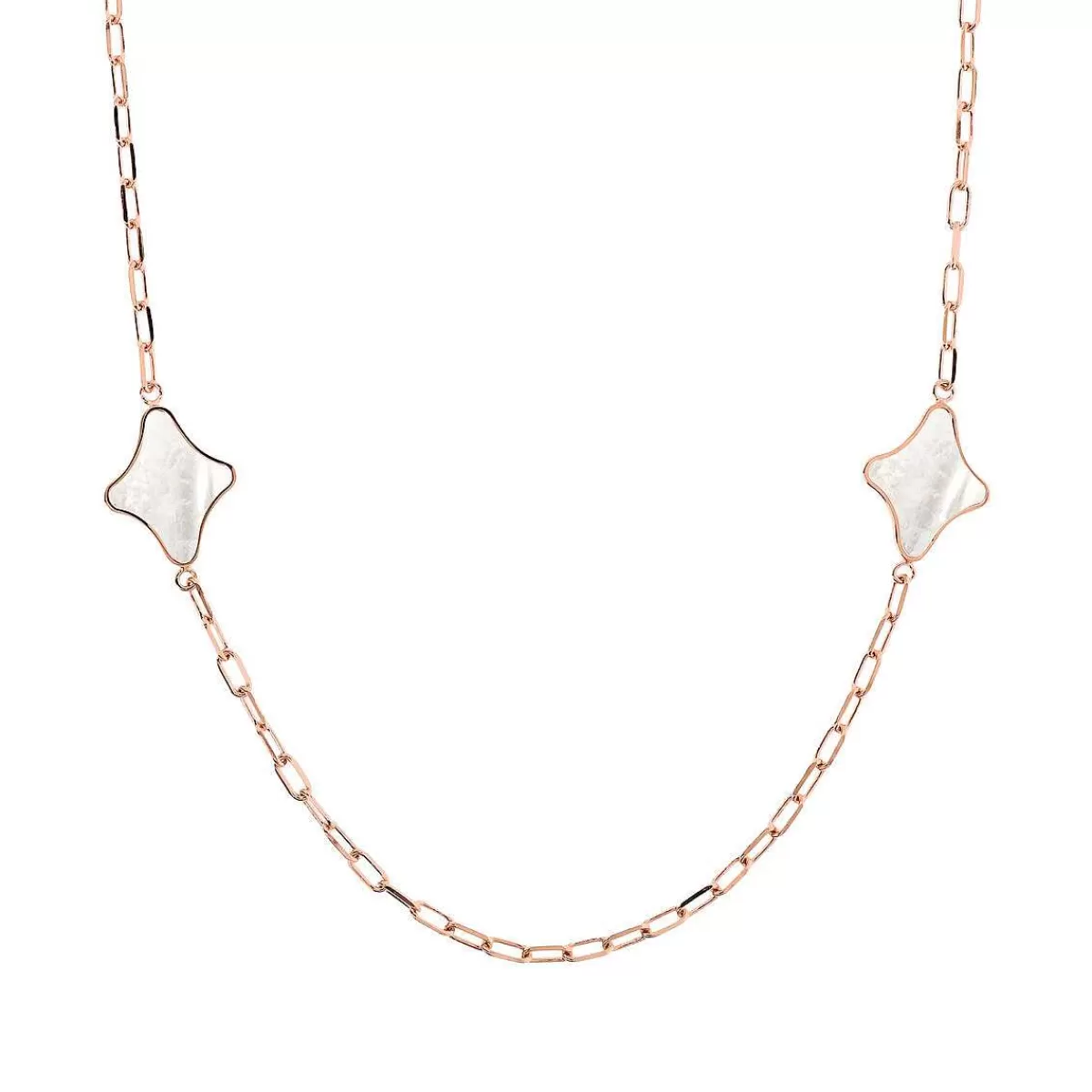 Hot Collana Catena Forzatina Con Etoile In Pietra Naturale Collane
