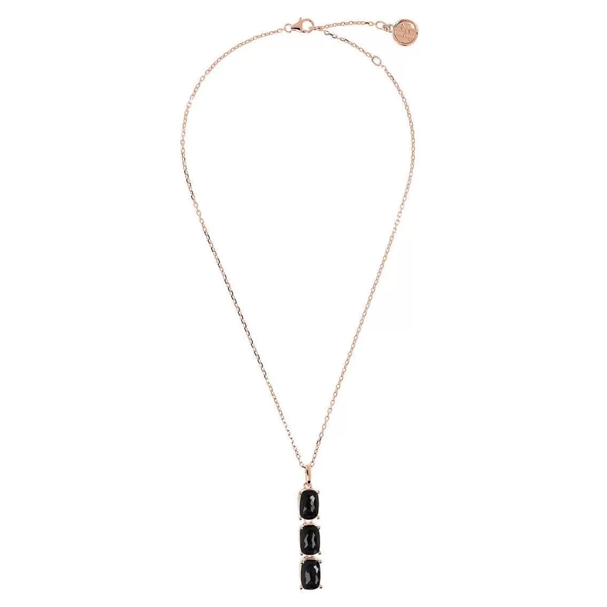 Best Sale Collana Catena Forzatina Con Pendente Ovale In Pietra Naturale Collane