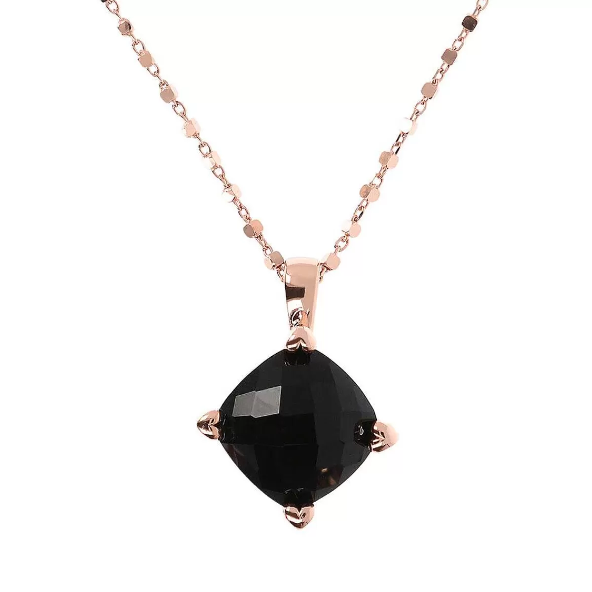 Cheap Collana Con Pendente In Pietra Naturale E Castoni A Cuore Collane