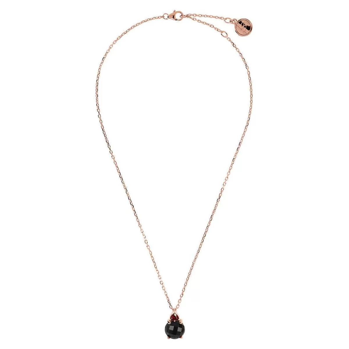 Sale Collana Con Pendente In Pietra Naturale E Cuore Di Zirconi Collane