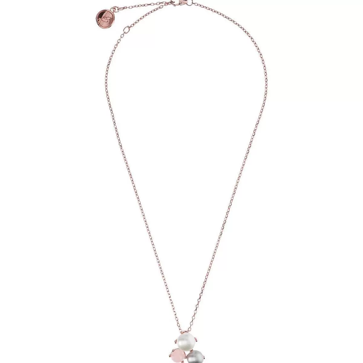 Online Collana Con Pendente Trilogy In Pietra Naturale E Perle Coltivate D'Acqua Dolce O 9/10 Mm Collane