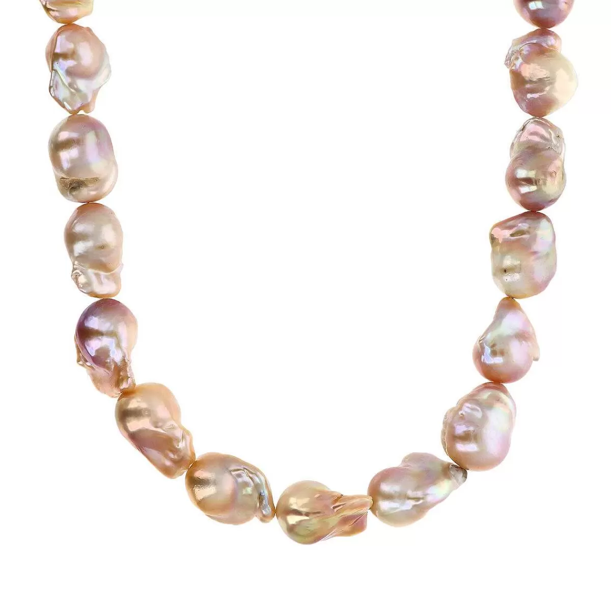 Online Collana Con Perle Barocche D'Acqua Dolce Multicolor Collane