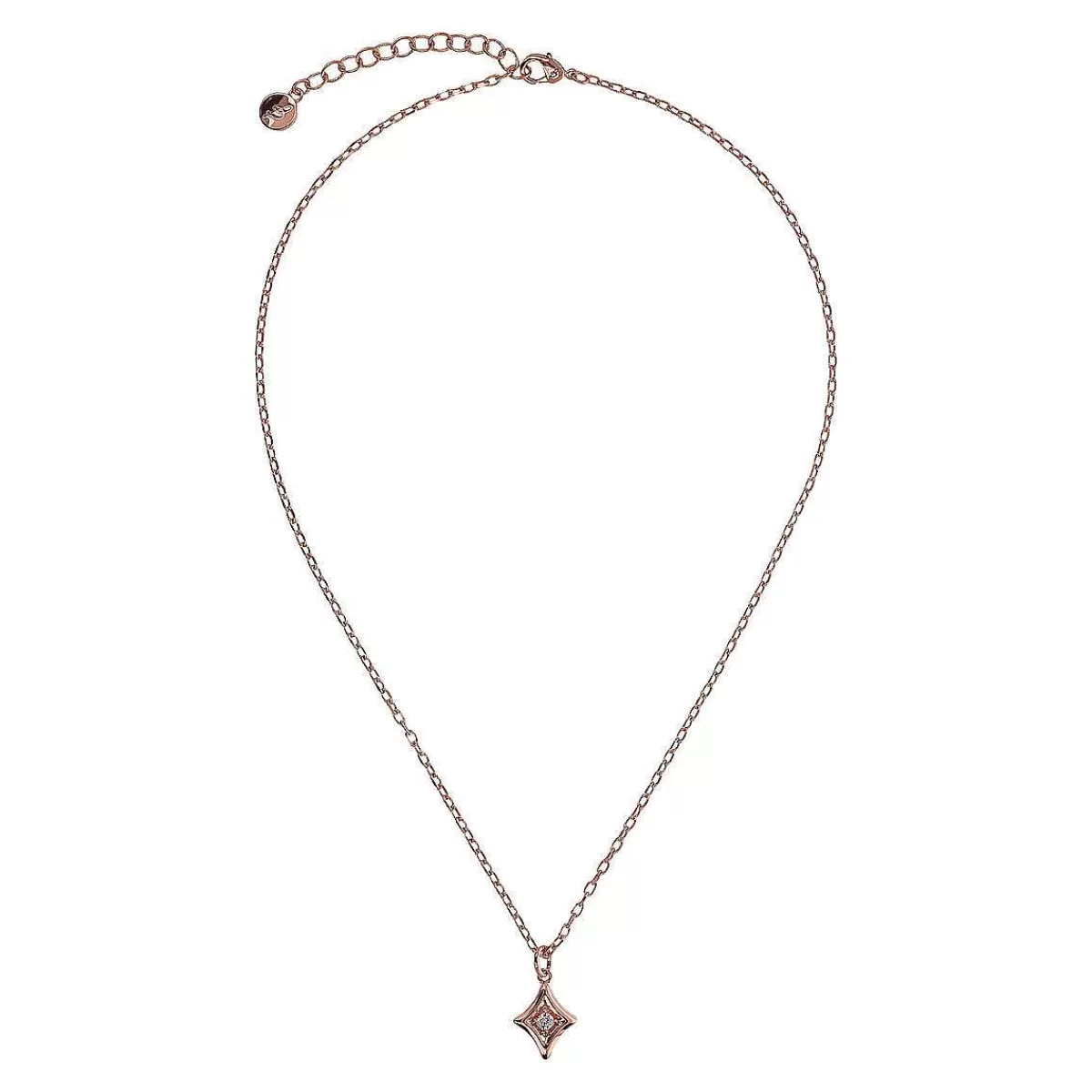 Store Collana Con Pietra Naturale Sfaccettata E Pendente Etoile E Cubic Zirconia Collane