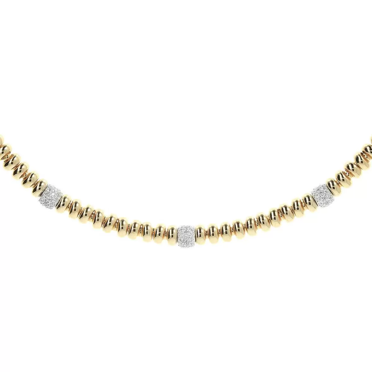Best Sale Collana Dorata Con Elementi Cubic Zirconia Alternati Collane