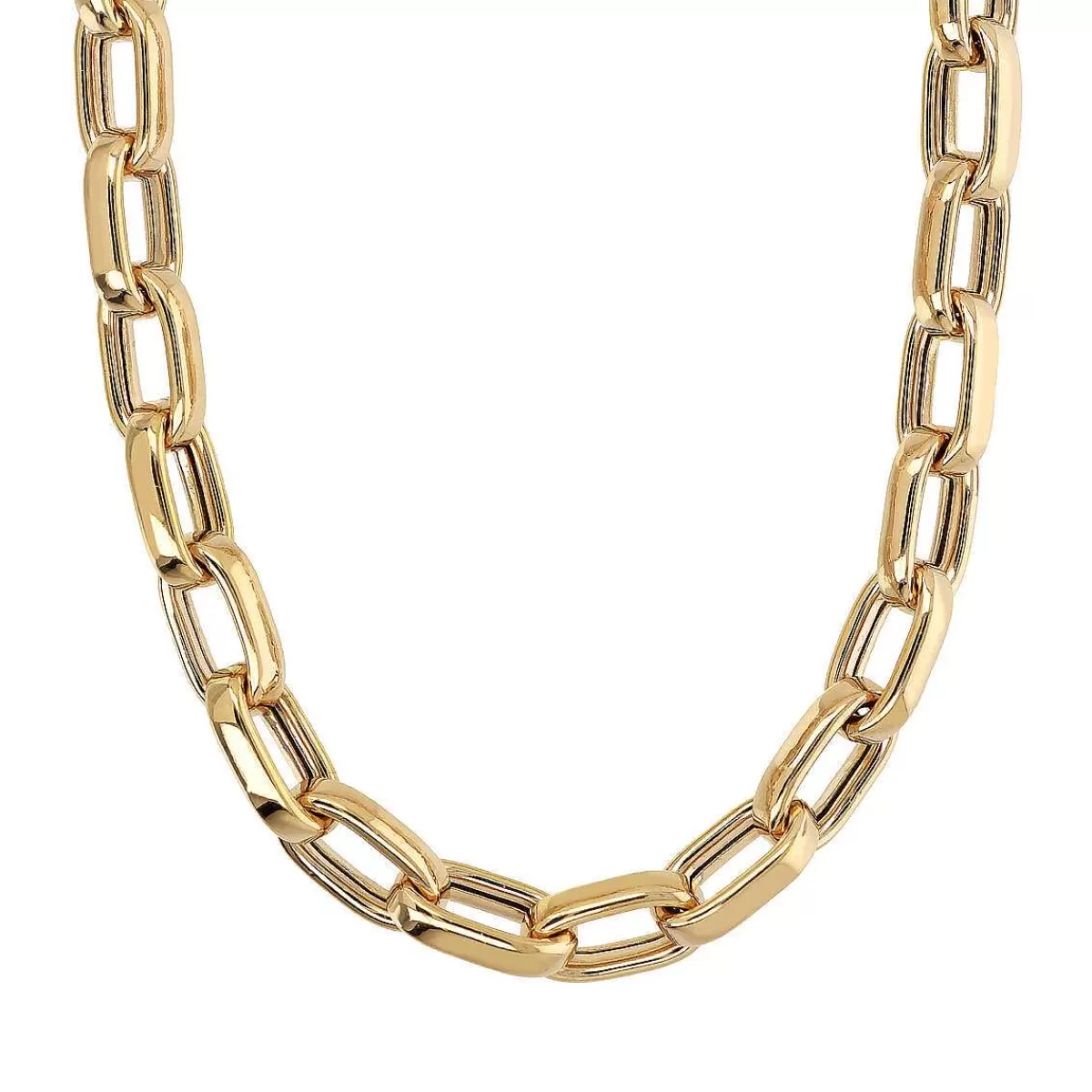 Online Collana Forzatina Maxi Catena Dorata Collane