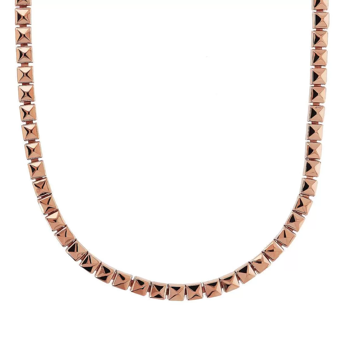 Flash Sale Collana Girocollo Con Borchie Piramidali Collane
