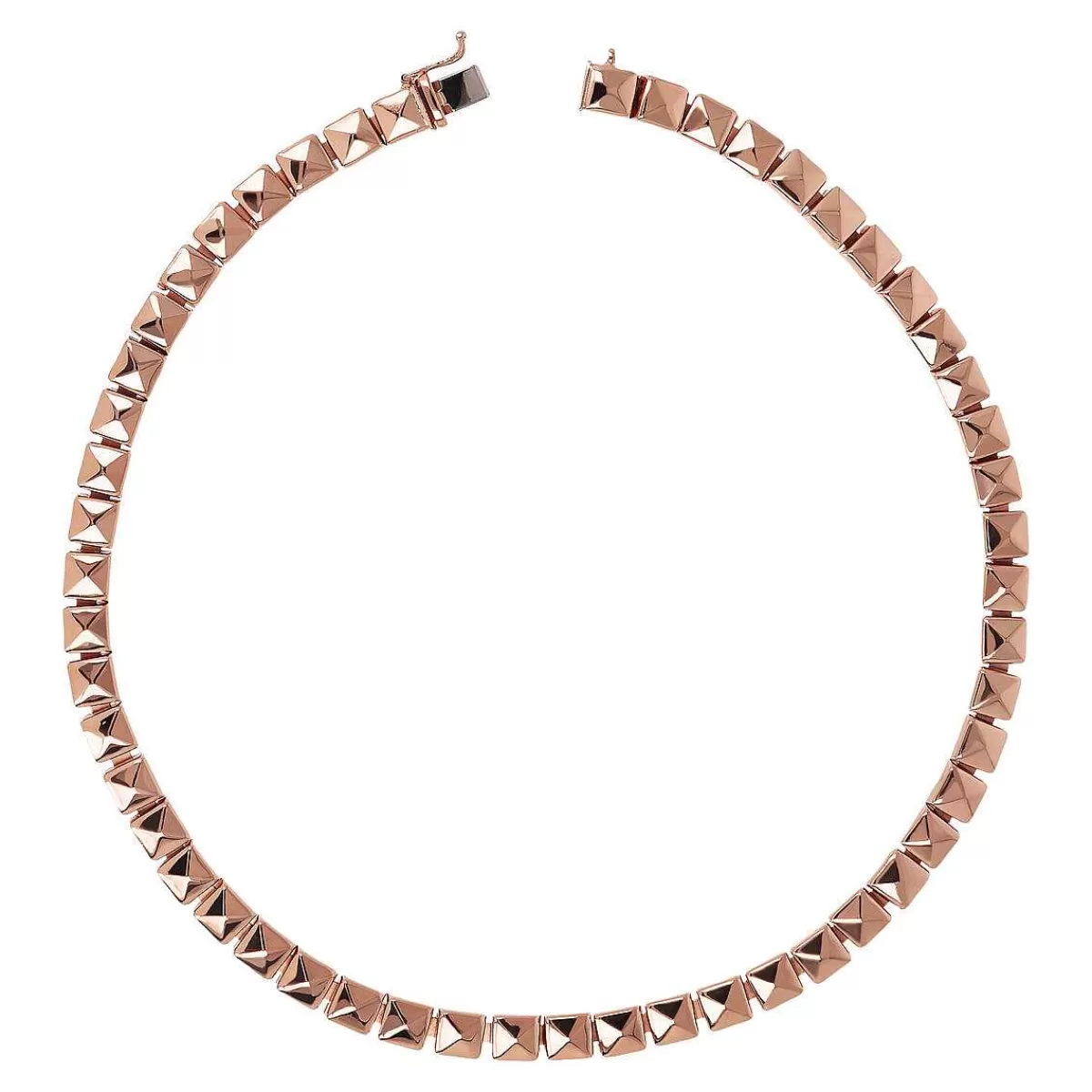 Flash Sale Collana Girocollo Con Borchie Piramidali Collane