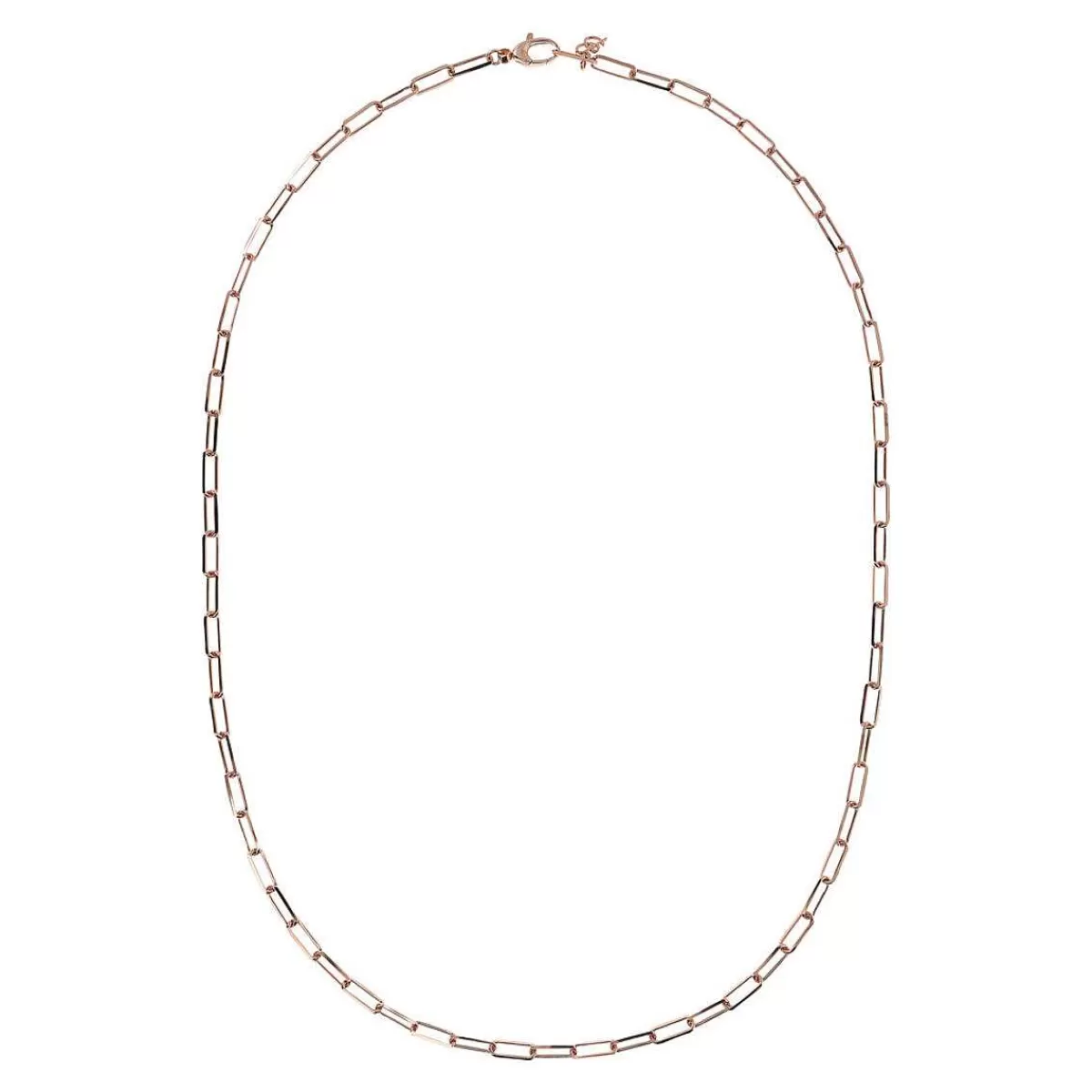 Outlet Collana Graffetta Con Catena Forzatina Allungata Collane