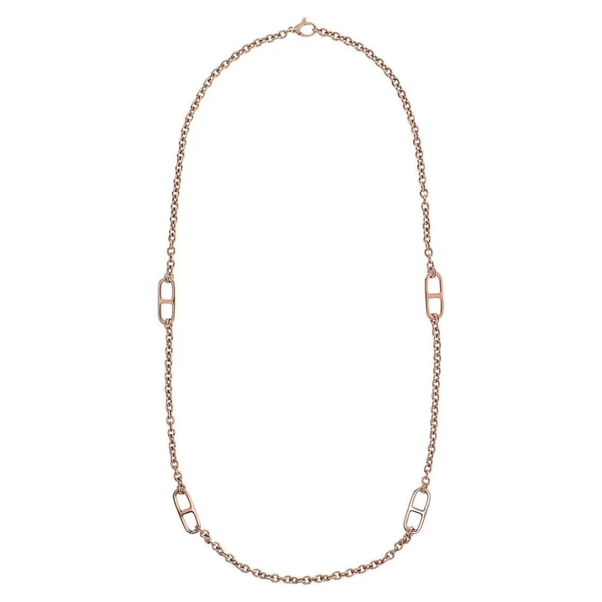 Cheap Collana Lunga A Catena Rolo Con Maglie Marine Collane