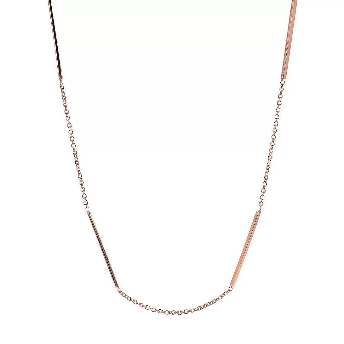 Sale Collana Lunga A Catena Rolo E Molletta Collane