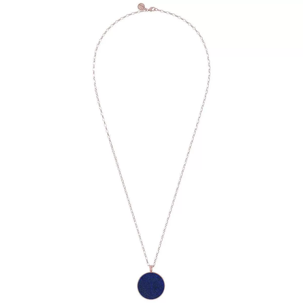 Best Collana Lunga Con Pendente A Disco Grande In Pietra Naturale Collane