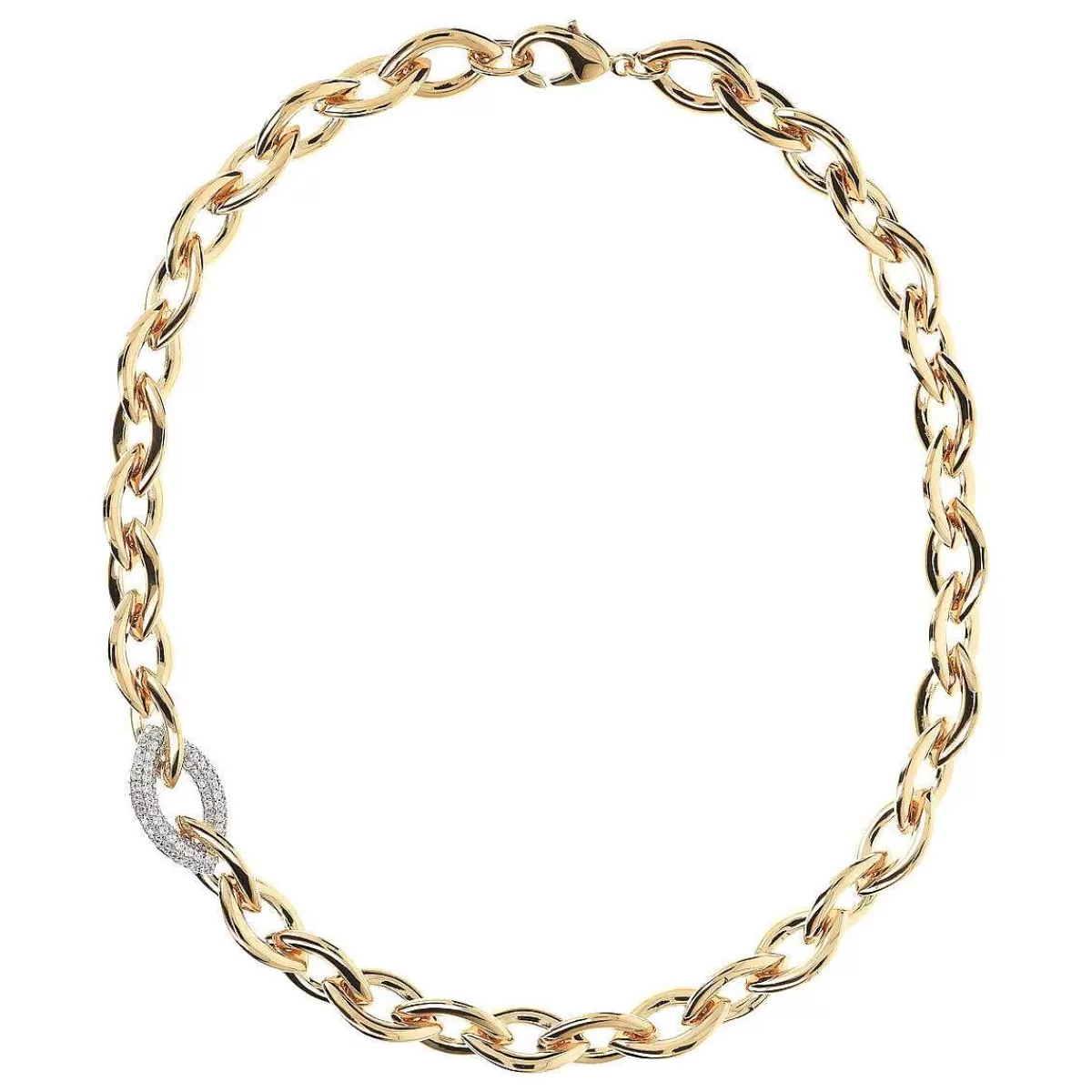 Best Collana Marchesa Dorata Con Elemento Pave In Cubic Zirconia Collane