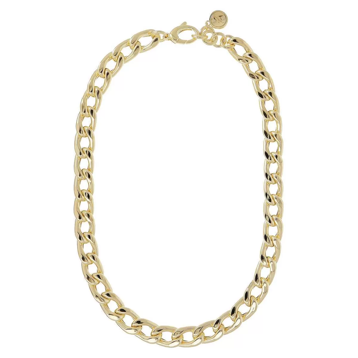 Discount Collana Maxi Catena Barbazzale Dorata Collane