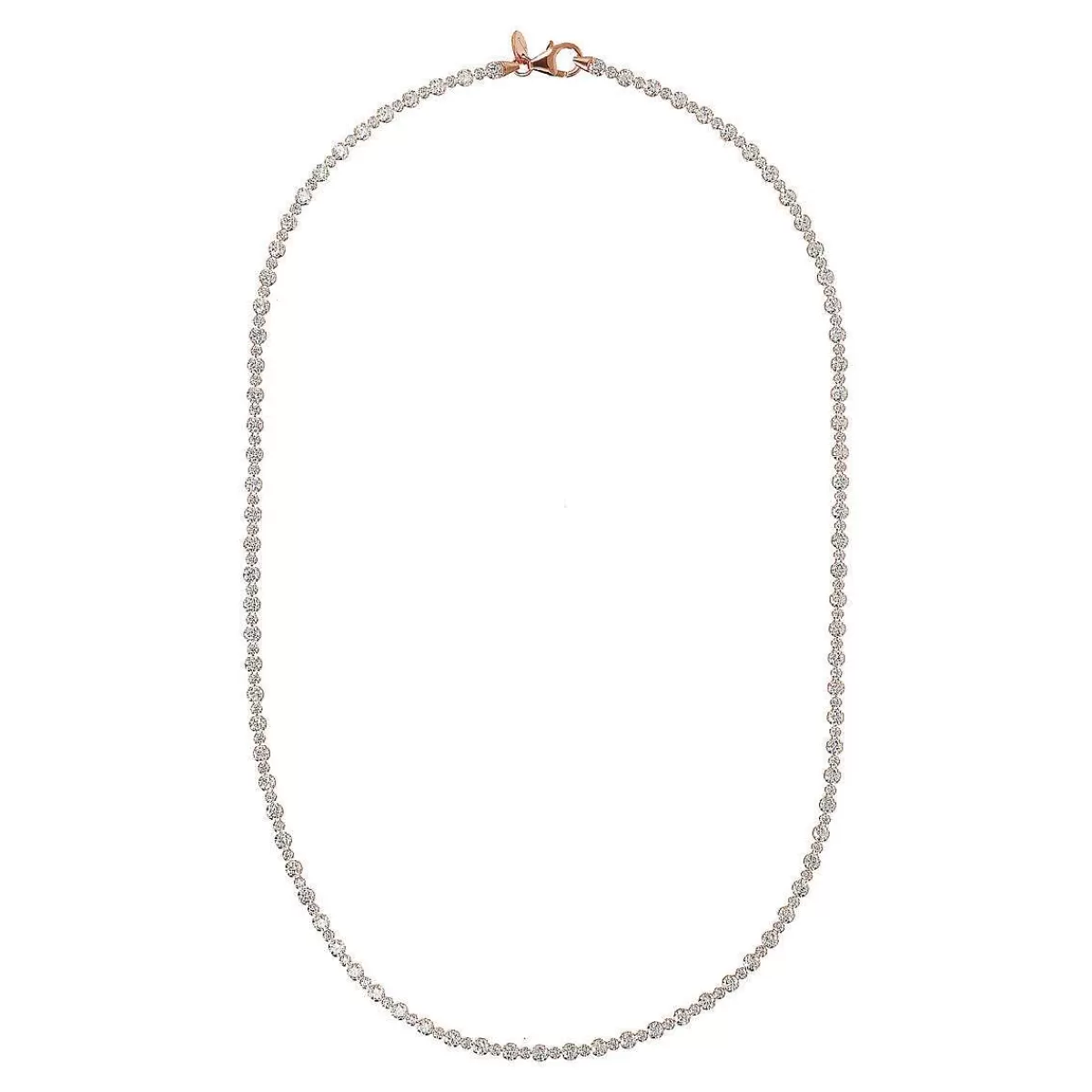 Flash Sale Collana Tennis Mista Con Zirconi Cubici Collane