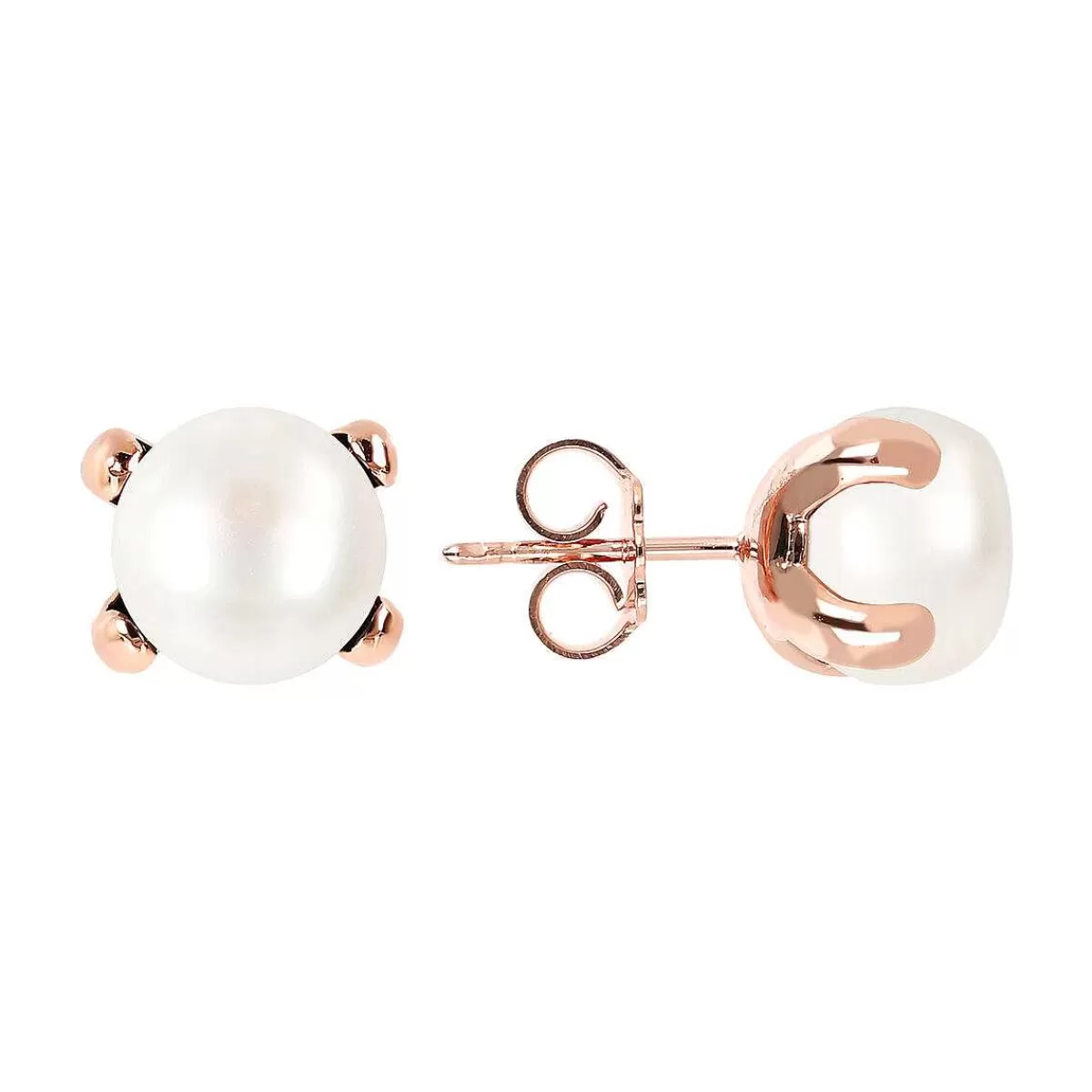 Clearance Orecchini A Lobo Con Perla Coltivata D'Acqua Dolce O 10 Mm Orecchini