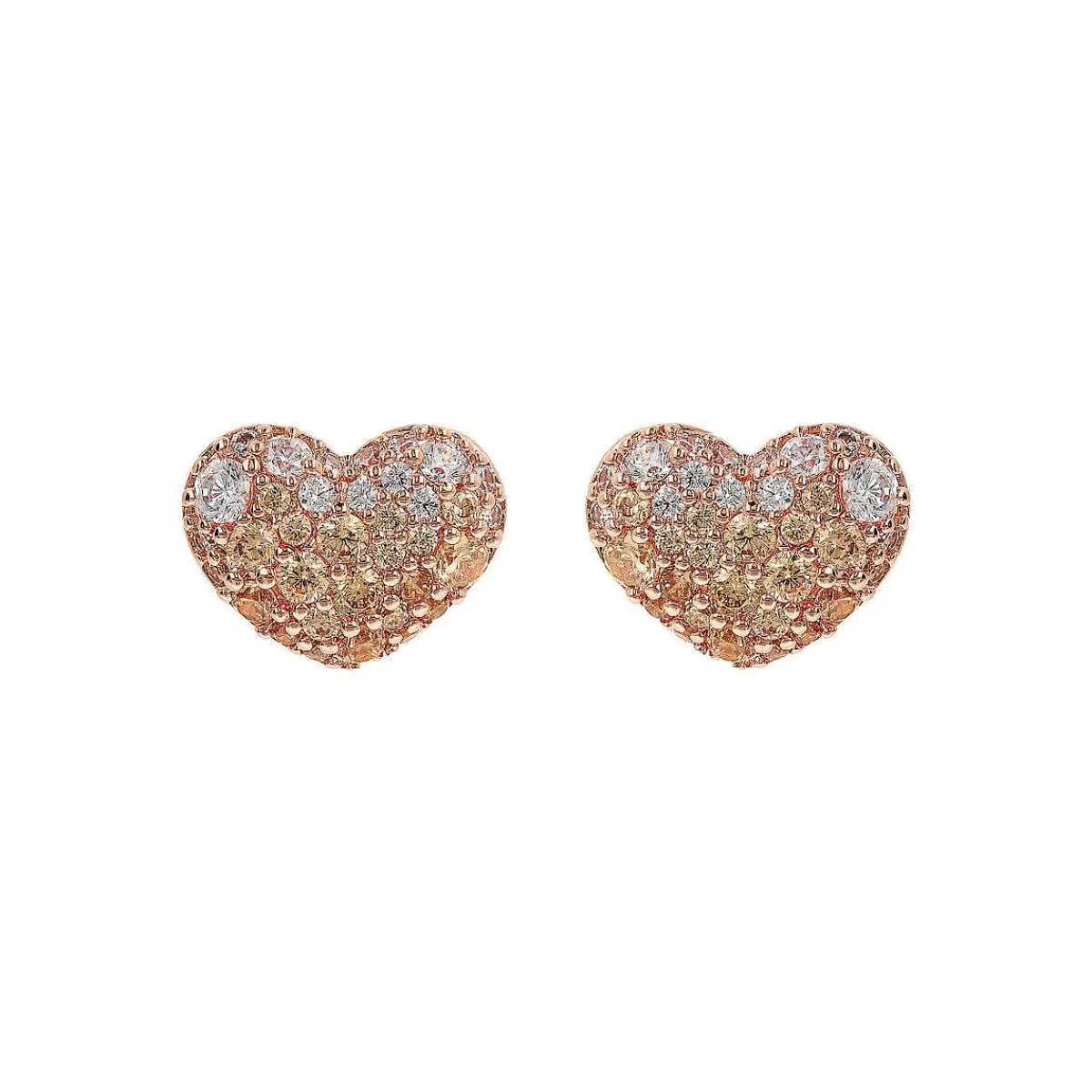 Cheap Orecchini Cuore A Lobo Con Pave Di Cubic Zirconia Orecchini