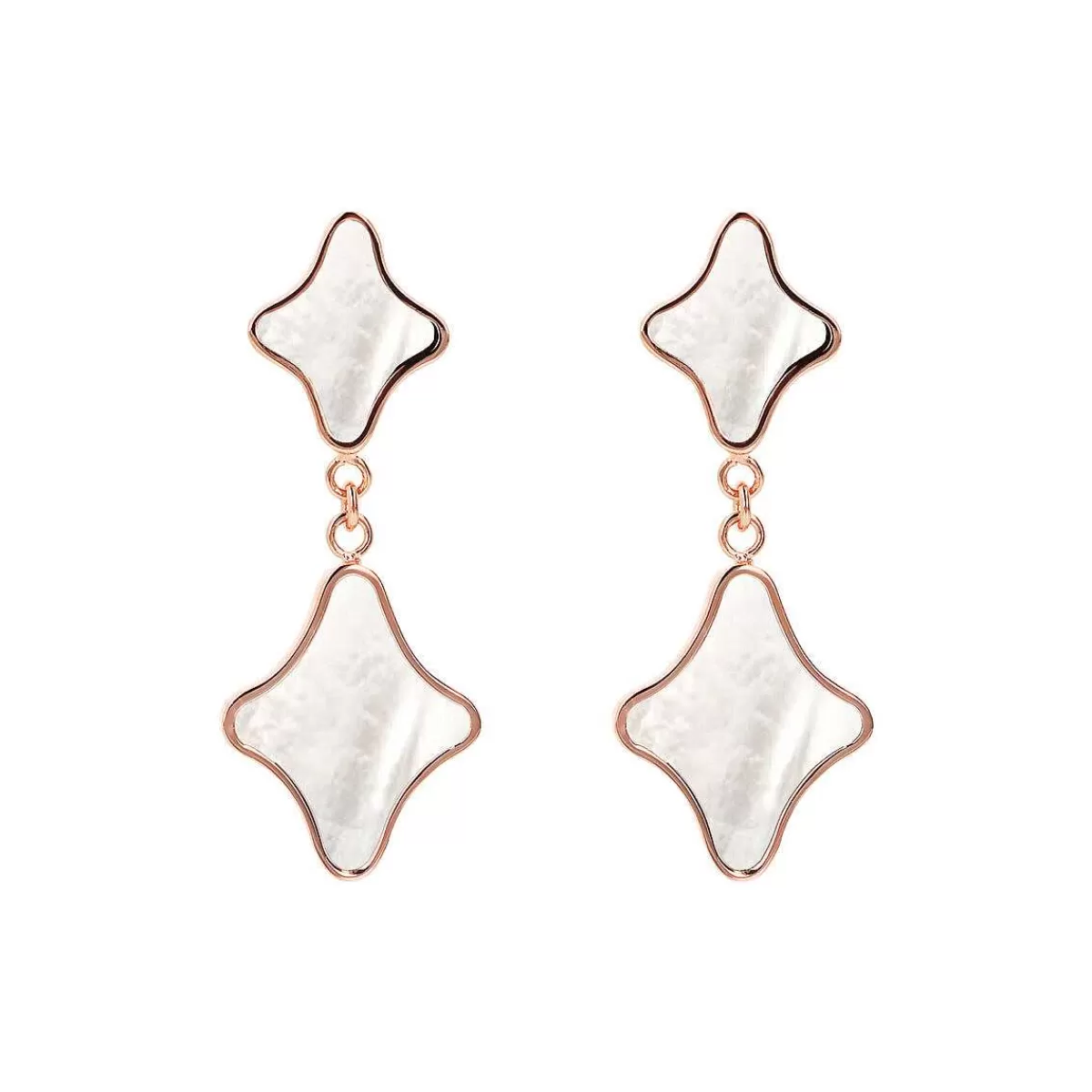 Flash Sale Orecchini Pendenti Con Doppia Etoile In Pietra Naturale Orecchini