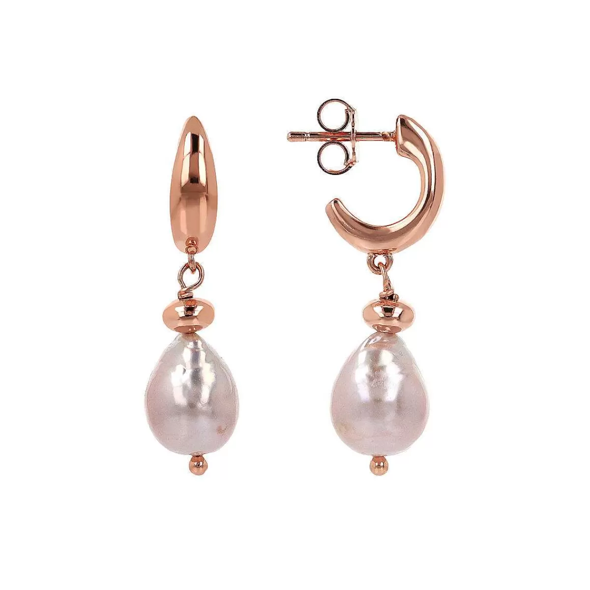 New Orecchini Pendenti Con Perle D'Acqua Dolce Multicolor O 9/11 Mm Orecchini