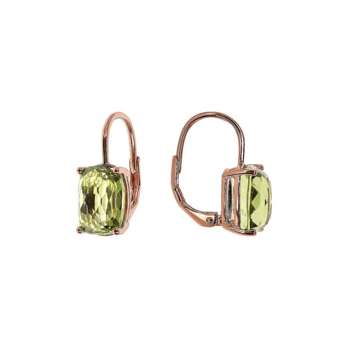 Shop Orecchini Pendenti Con Taglio A Mosaico Con Gemma Prisma Orecchini